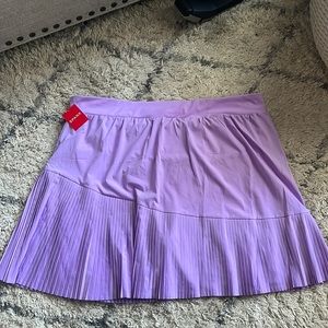 Spanx Lavender Dust Yes, Pleats! Skort, 14”